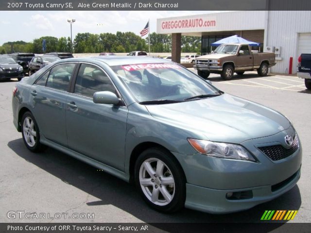 2007 Toyota Camry SE in Aloe Green Metallic