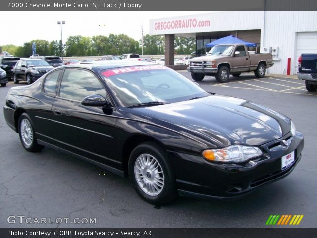 2000 Chevrolet Monte Carlo LS in Black