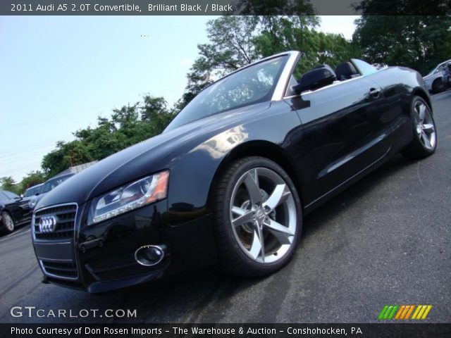 2011 Audi A5 2.0T Convertible in Brilliant Black