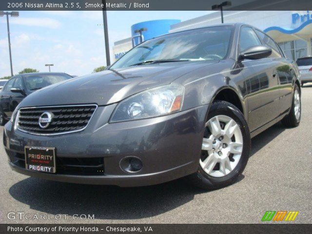 2006 Nissan Altima 2.5 S in Smoke Metallic