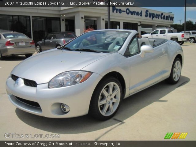 2007 Mitsubishi Eclipse Spyder GT in Liquid Silver Metallic