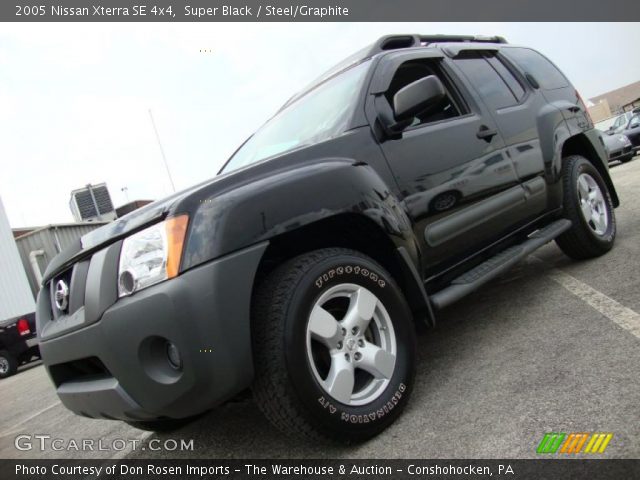 2005 Nissan Xterra SE 4x4 in Super Black