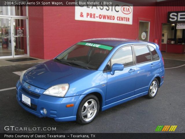 2004 Suzuki Aerio SX Sport Wagon in Cosmic Blue Metallic