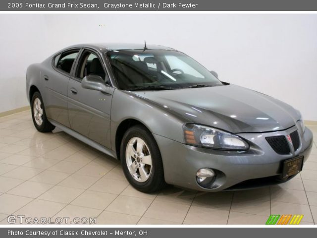 2005 Pontiac Grand Prix Sedan in Graystone Metallic