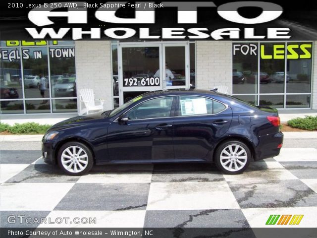 2010 Lexus IS 250 AWD in Black Sapphire Pearl