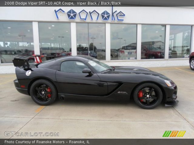 2008 Dodge Viper SRT-10 ACR Coupe in Viper Black