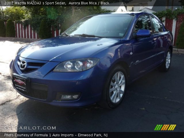 2007 Mazda MAZDA3 s Sport Sedan in Aurora Blue Mica