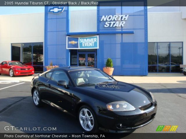 2005 Hyundai Tiburon GT in Obsidian Black