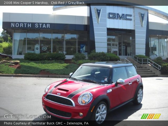 2008 Mini Cooper S Hardtop in Chili Red