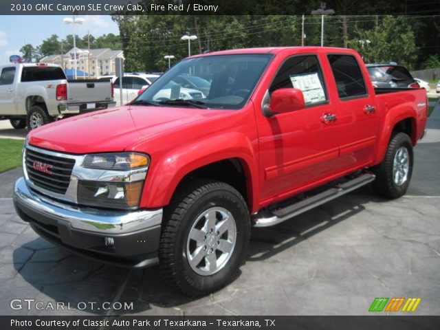 2010 GMC Canyon SLE Crew Cab in Fire Red