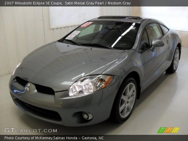 2007 Mitsubishi Eclipse SE Coupe in Satin Meisai Gray Pearl