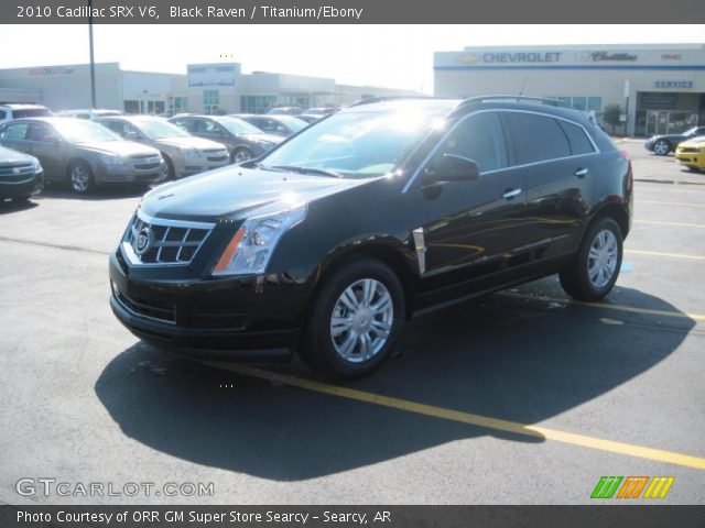 2010 Cadillac SRX V6 in Black Raven