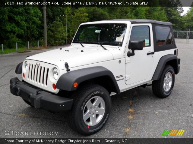 2010 Jeep Wrangler Sport 4x4 in Stone White