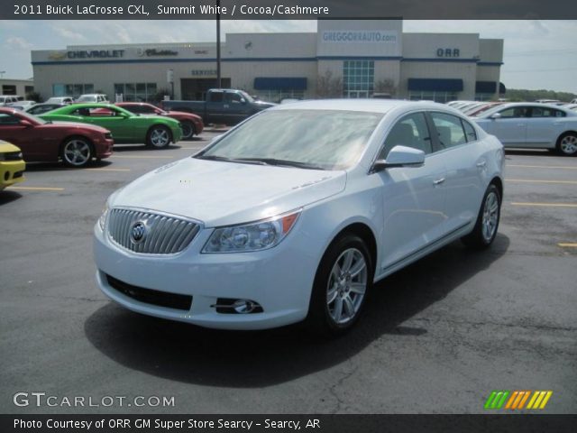2011 Buick LaCrosse CXL in Summit White