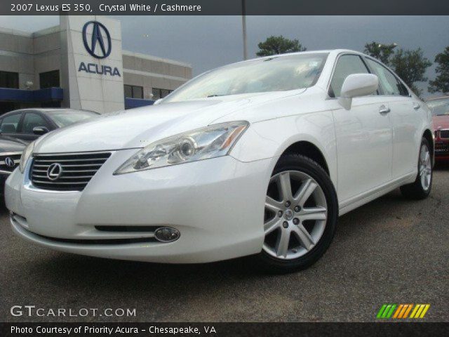 2007 Lexus ES 350 in Crystal White