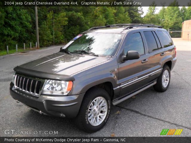 2004 Jeep Grand Cherokee Overland 4x4 in Graphite Metallic
