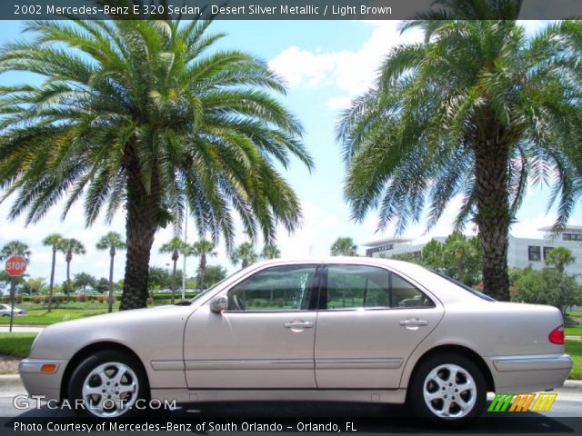 2002 Mercedes-Benz E 320 Sedan in Desert Silver Metallic