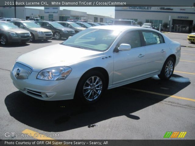 2011 Buick Lucerne CXL in White Diamond TriCoat