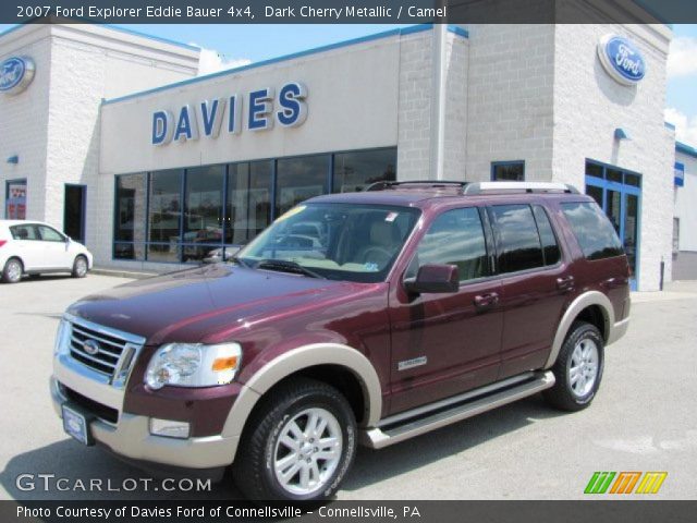 2007 Ford Explorer Eddie Bauer 4x4 in Dark Cherry Metallic