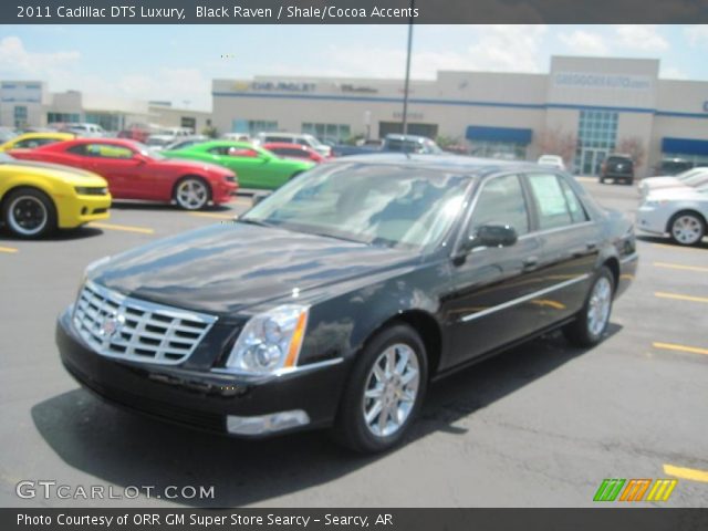 2011 Cadillac DTS Luxury in Black Raven