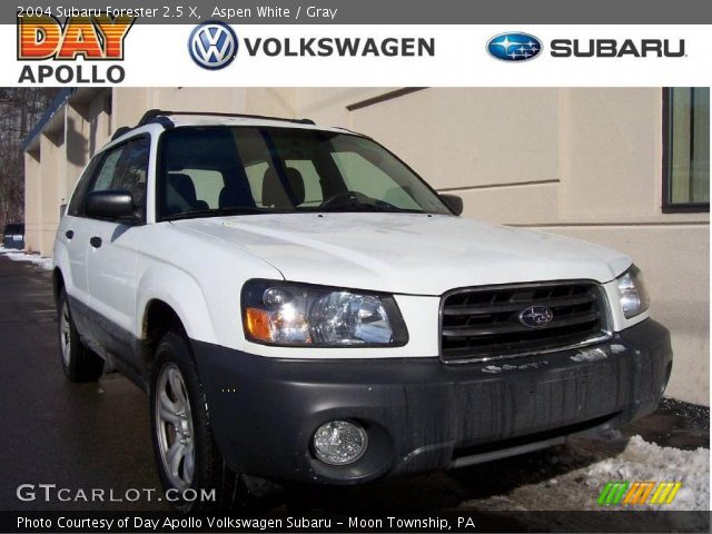 2004 Subaru Forester 2.5 X in Aspen White