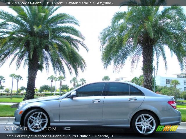 2009 Mercedes-Benz C 350 Sport in Pewter Metallic