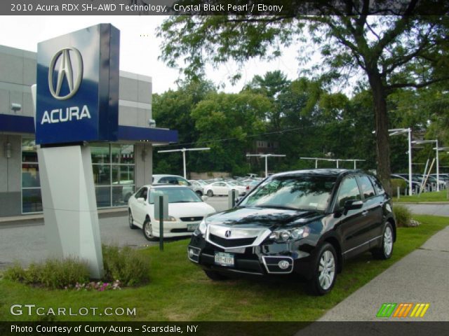 2010 Acura RDX SH-AWD Technology in Crystal Black Pearl