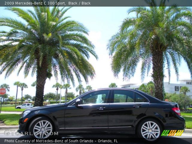 2009 Mercedes-Benz C 300 Sport in Black