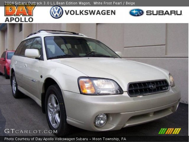 2004 Subaru Outback 3.0 L.L.Bean Edition Wagon in White Frost Pearl