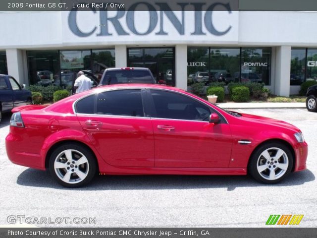 2008 Pontiac G8 GT in Liquid Red
