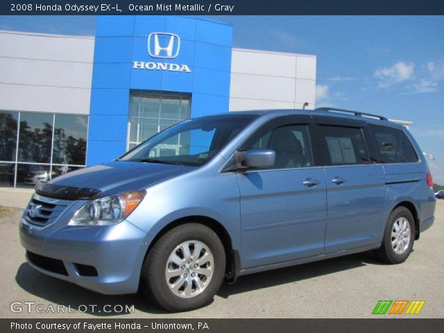 2008 Honda Odyssey EX-L in Ocean Mist Metallic