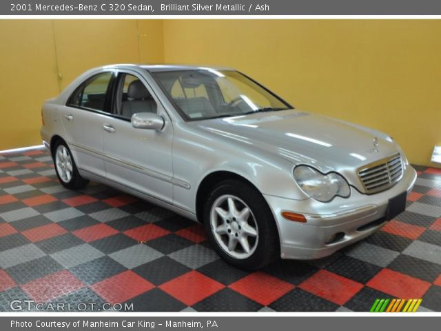 2001 Mercedes-Benz C 320 Sedan in Brilliant Silver Metallic