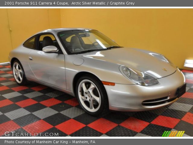 2001 Porsche 911 Carrera 4 Coupe in Arctic Silver Metallic