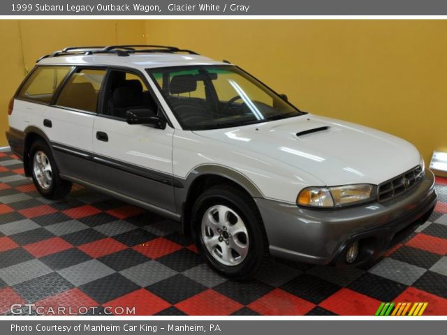 1999 Subaru Legacy Outback Wagon in Glacier White