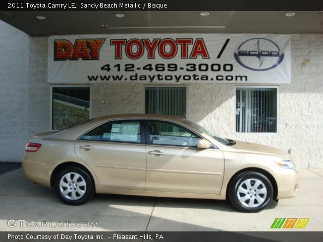 2011 Toyota Camry LE in Sandy Beach Metallic