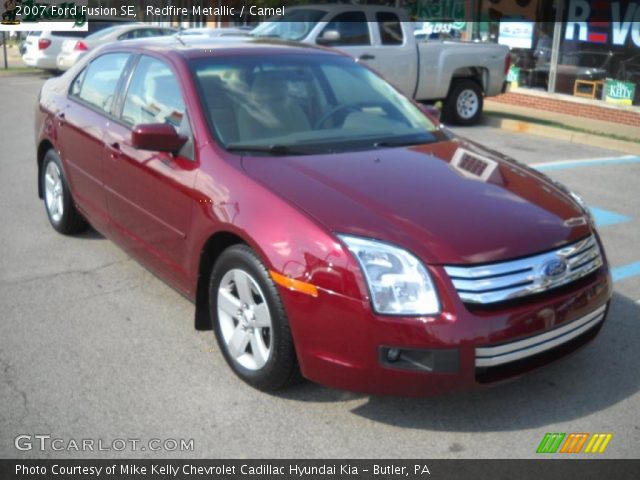 2007 Ford Fusion SE in Redfire Metallic