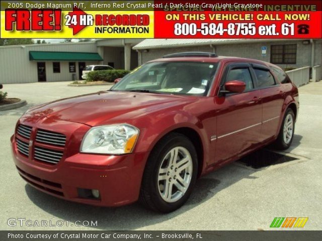 2005 Dodge Magnum R/T in Inferno Red Crystal Pearl