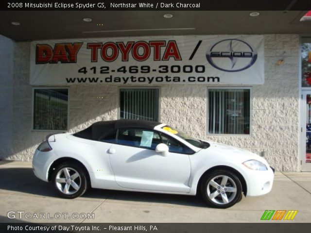 2008 Mitsubishi Eclipse Spyder GS in Northstar White