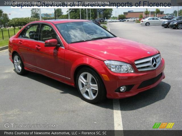 2010 Mercedes-Benz C 300 Sport in Mars Red