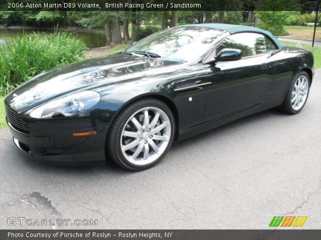 2006 Aston Martin DB9 Volante in British Racing Green