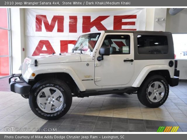 2010 Jeep Wrangler Sahara 4x4 in Stone White