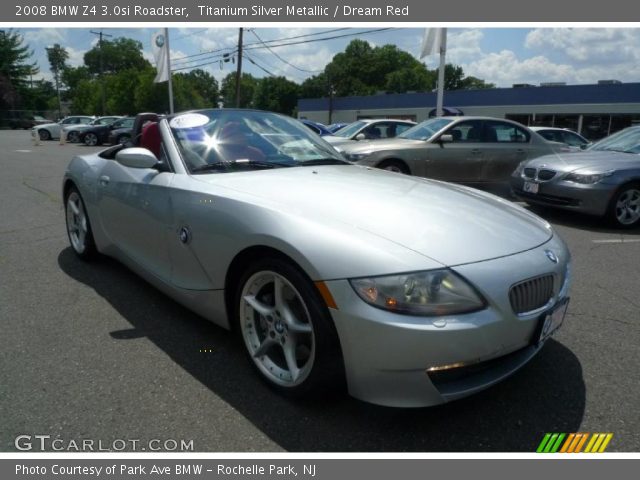 2008 BMW Z4 3.0si Roadster in Titanium Silver Metallic