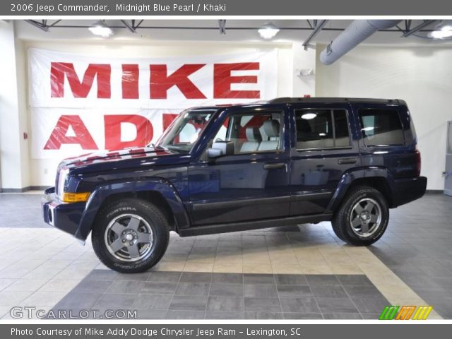 2006 Jeep Commander  in Midnight Blue Pearl