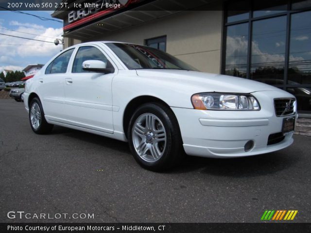 2007 Volvo S60 2.5T in Ice White