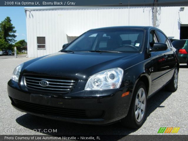 2008 Kia Optima LX in Ebony Black