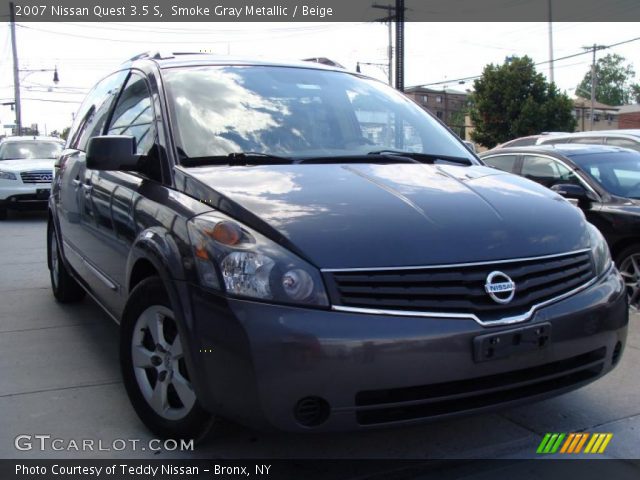 2007 Nissan Quest 3.5 S in Smoke Gray Metallic