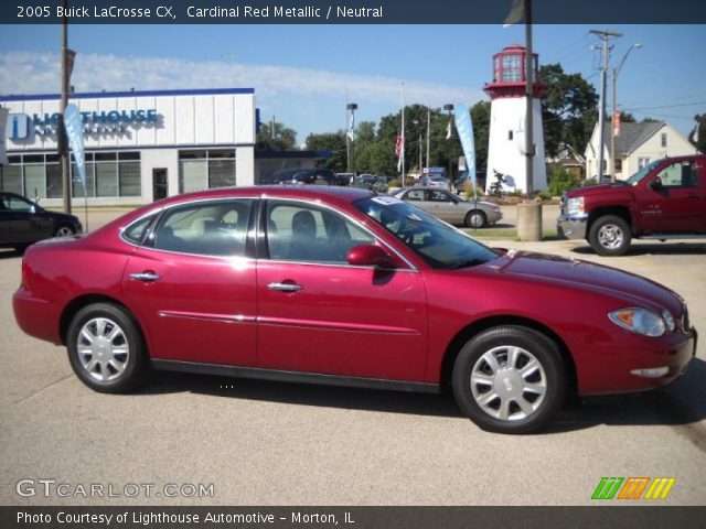 2005 Buick LaCrosse CX in Cardinal Red Metallic