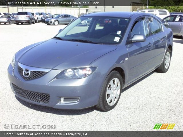 2007 Mazda MAZDA3 i Sedan in Galaxy Gray Mica