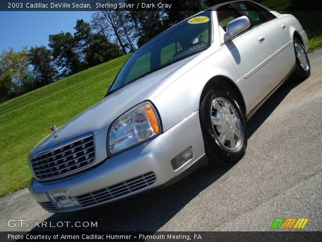 2003 Cadillac DeVille Sedan in Sterling Silver