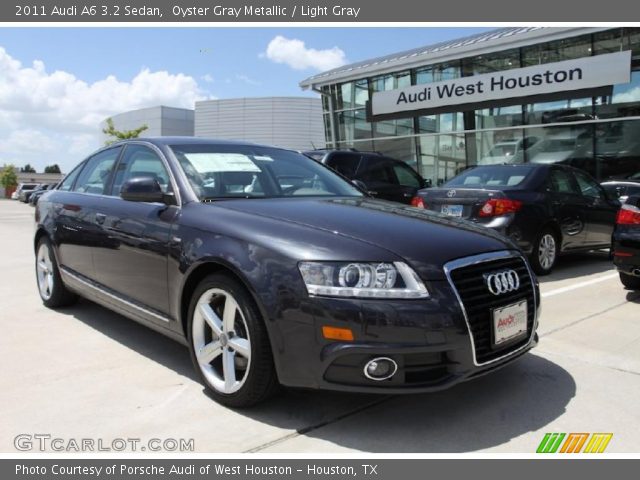 2011 Audi A6 3.2 Sedan in Oyster Gray Metallic